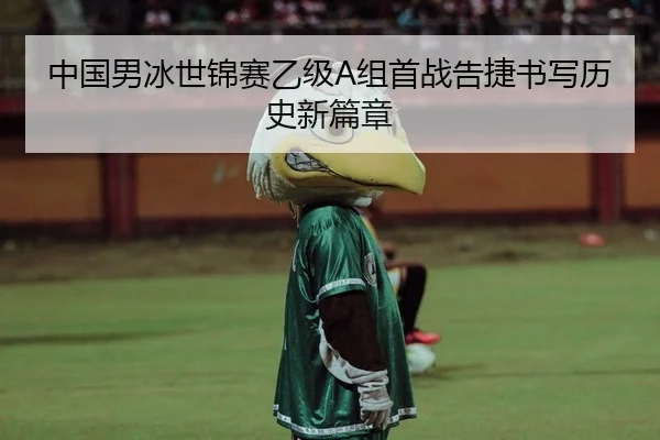 中国男冰世锦赛乙级A组首战告捷书写历史新篇章